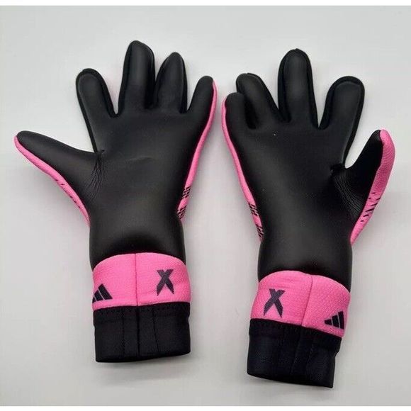 NEW Adidas X GL LEAGUE Pink Goalie URG 3.0 Goalkeeper Soccer Gloves Size 8 - Picture 10 of 14